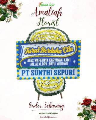 Papan Bunga Duka di Cibojong