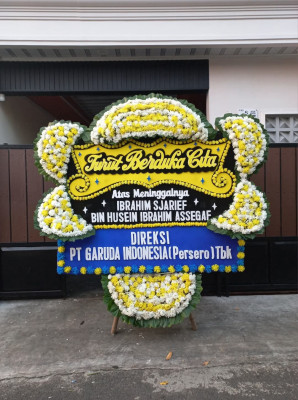 Papan Bunga Duka di Cibojong